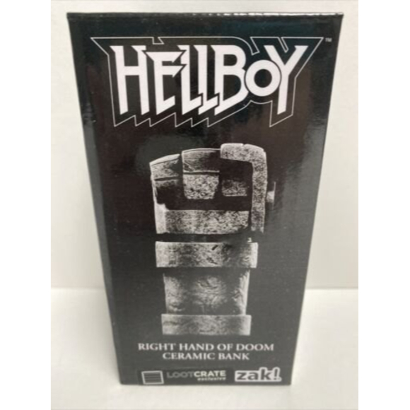 Hellboy Right Hand of Doom Ceramic Coin Bank Loot Crate Exlusive DarkHorse Comic - Picture 1 of 4